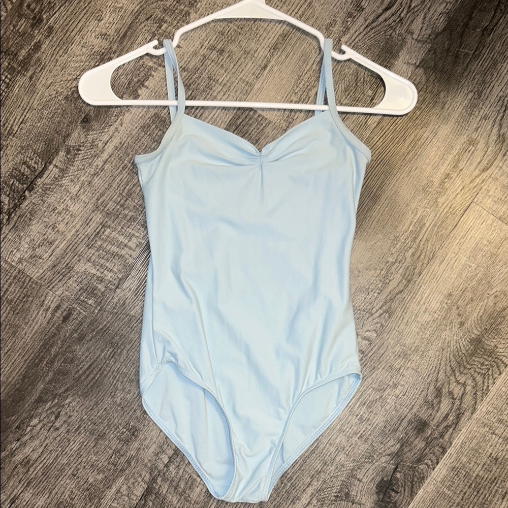 Light blue ballet leotard